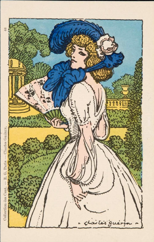 Carte postale ancienne Collection des Cent N° 46 (Guérin)