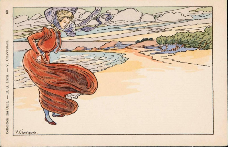 Carte postale ancienne Collection des Cent N° 60 (Chentesais)