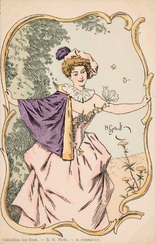 Carte postale ancienne Collection des Cent N° 85 (Gerbault)