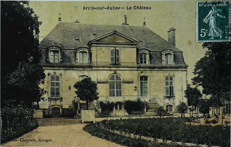 Carte postale ancienne Arcis sur aube chateau 05338 à Arcis-sur-Aube