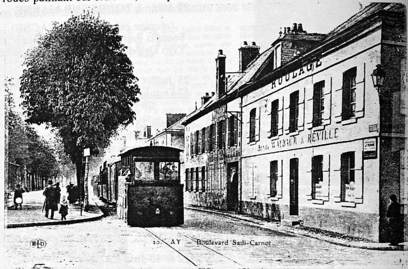 Carte postale ancienne Ay Cbr 77586 à Aÿ-Champagne