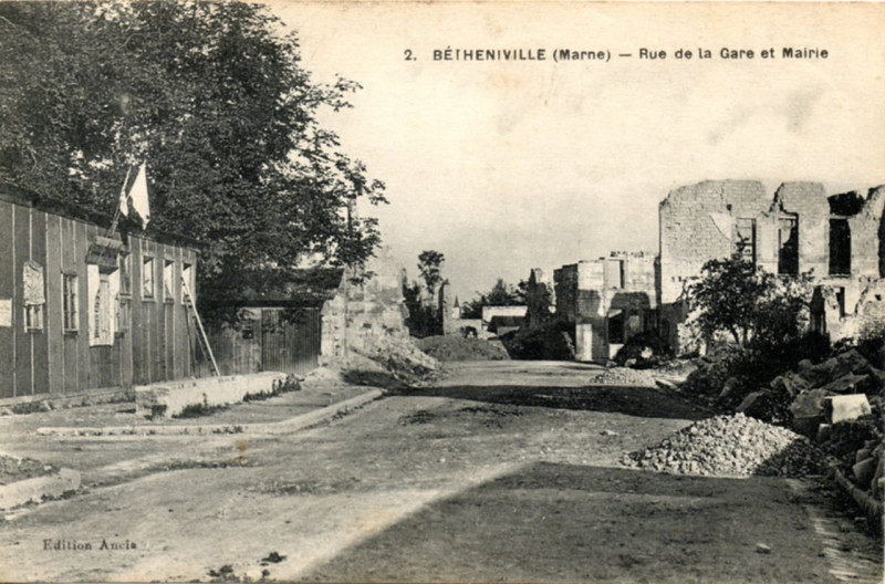 Carte postale ancienne Betheniville à Bétheniville
