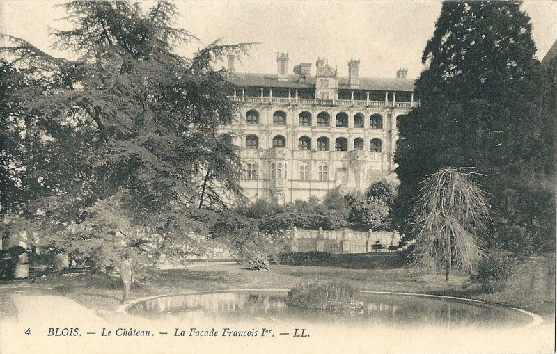 Carte postale ancienne Château de Blois-carte postale-a2 à Blois