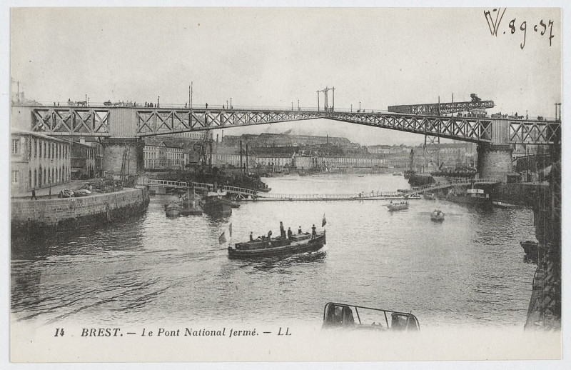 Carte postale ancienne Brest Btv1b8470108n-49 à Brest