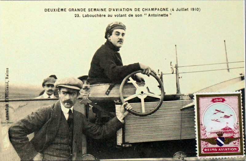 Carte postale ancienne 1910 M Labouchère sur Antoinette 102187 à Bétheny