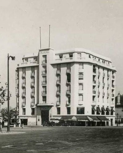 Carte postale ancienne  Hôtel Malherbe à Caen