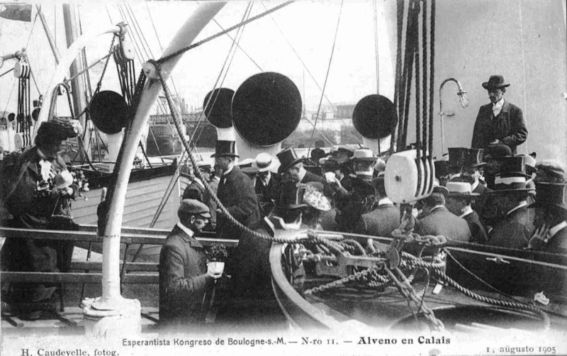 Carte postale ancienne Uk 1905 Caudevelle 11 à Calais