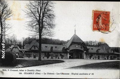 Carte postale ancienne Château de Chambly ancienne carte postale 02 à Chambly