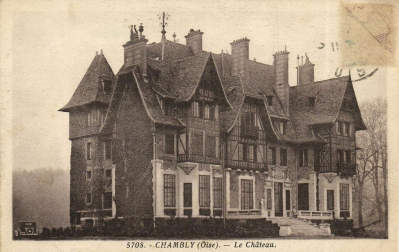 Carte postale ancienne Château de Chambly ancienne carte postale 08 à Chambly
