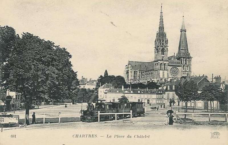 Carte postale ancienne Tel-Chartres à Chartres