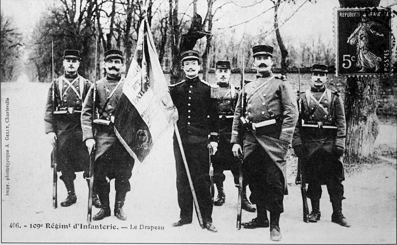 Carte postale ancienne 190e Ri 49451 à Chaumont