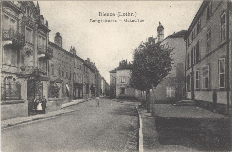 Carte postale ancienne Dieuze 19xx Cp à Dieuze