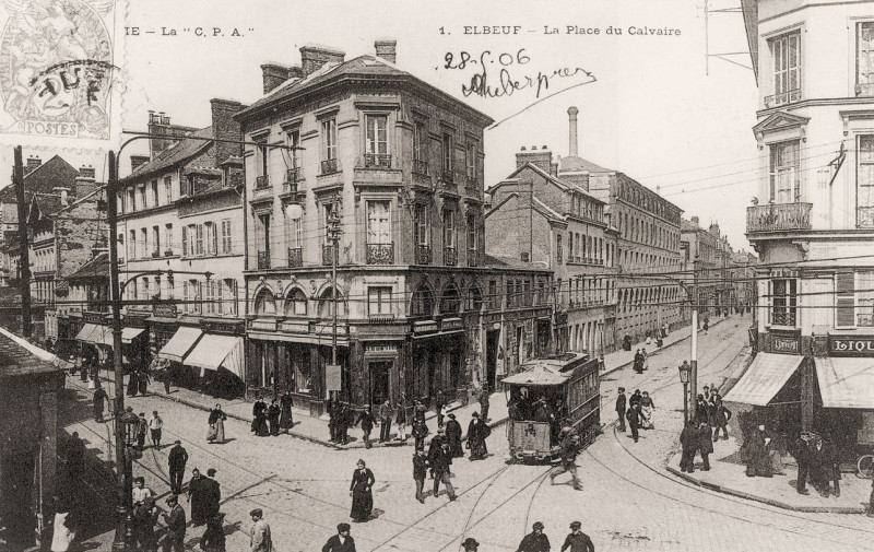 Carte postale ancienne Elbeuf1 à Elbeuf