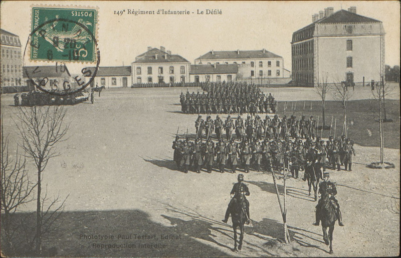 Carte postale ancienne Cpa 149e Ri Epinal (1) 01 à Épinal