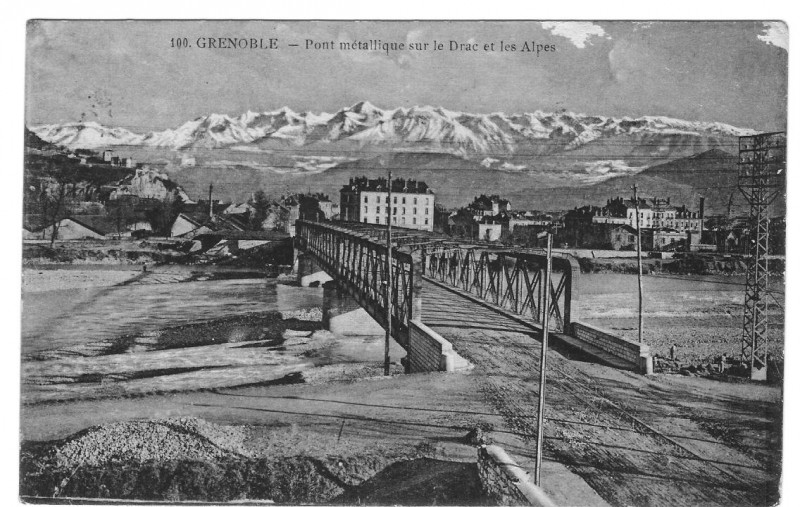Carte postale ancienne Carte postale grenoble 17 à Grenoble