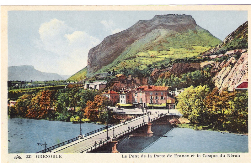 Carte postale ancienne Carte postale grenoble 6 à Grenoble