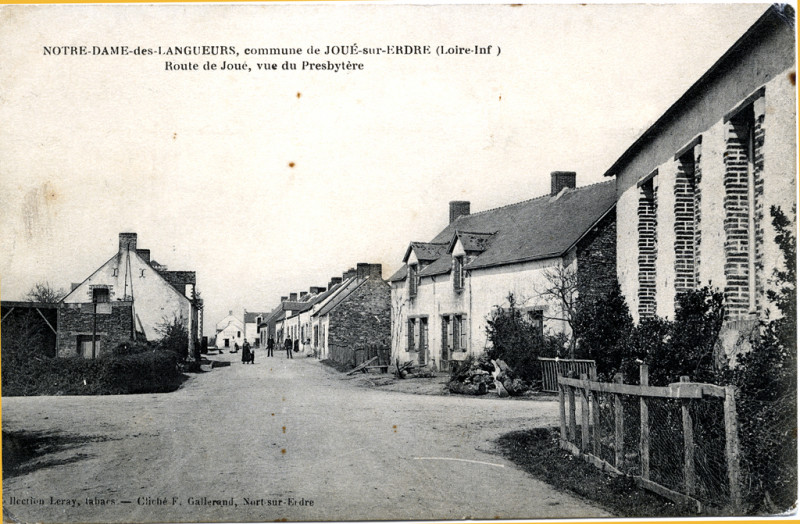 Carte postale ancienne Ndl-grande-rue-1 à Joué-sur-Erdre
