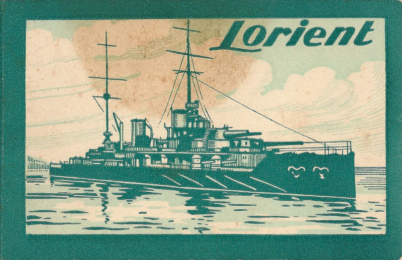 Carte postale ancienne Lorient-Fr-56-vers 1935-carte postale-00 à Lorient