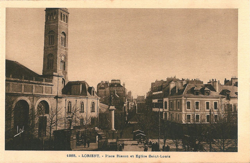 Carte postale ancienne Lorient-Fr-56-vers 1935-carte postale-06 à Lorient