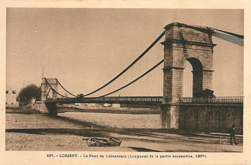 Carte postale ancienne Lorient-Fr-56-vers 1935-carte postale-09 à Lorient