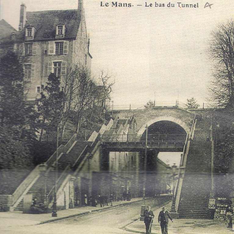 Carte postale ancienne TunnelduMans au Mans
