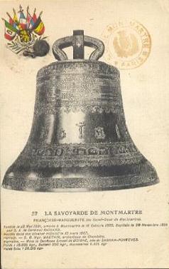 Carte postale ancienne La Savoyarde du Sacré-Coeur de Montmartre à Paris 18e