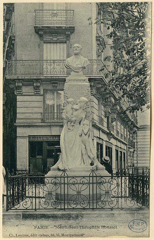 Carte postale ancienne Monument Théophile Roussel CIPA0604