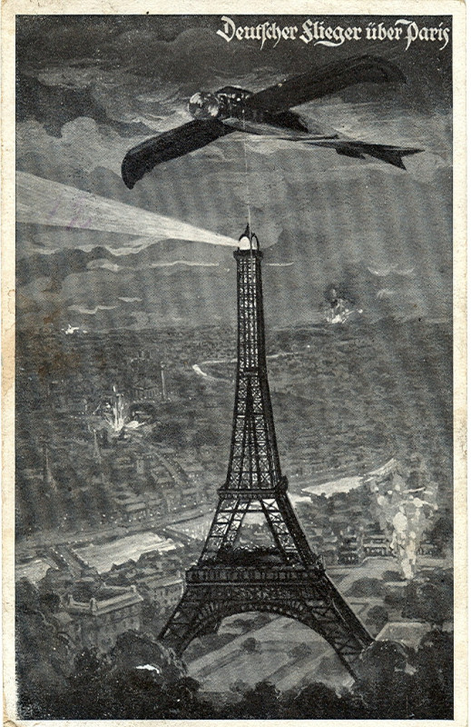 Carte postale ancienne Paris - Flieger