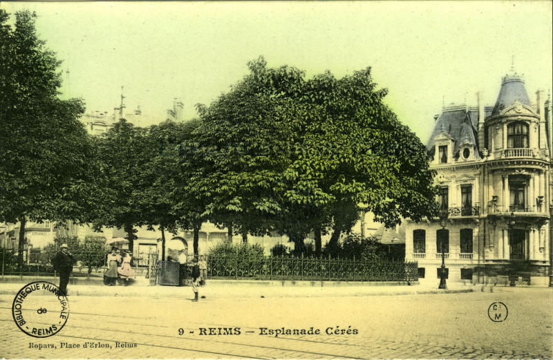 Carte postale ancienne Hotel godebert avant 1914