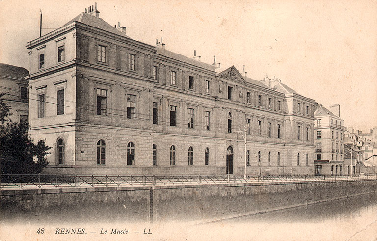 Carte postale ancienne Musée de Rennes, Musée de Bretagne, 992.60.9