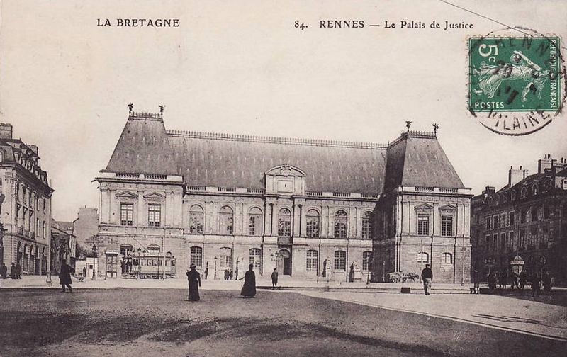 Carte postale ancienne Ter-Parlement