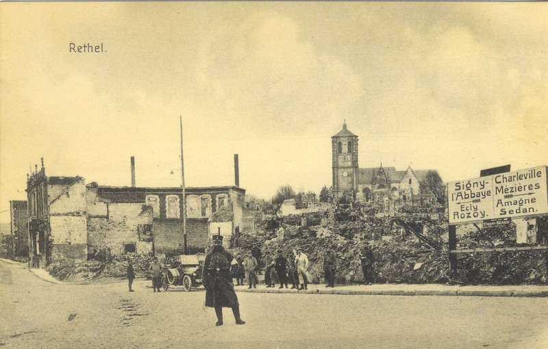 Carte postale ancienne Rethel 