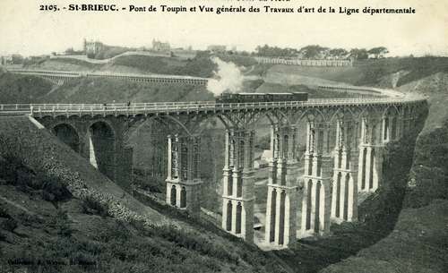 Carte postale ancienne Toupin-saint-brieuc