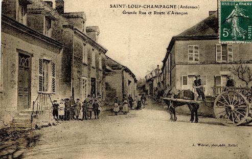 Carte postale ancienne Grande rue