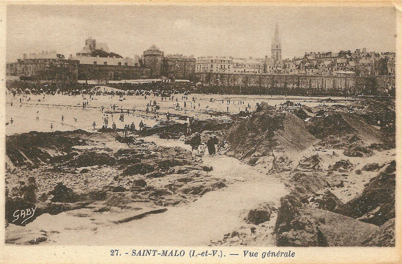 Carte postale ancienne Saint-Malo-Fr-35-carte postale-vers 1930-A05