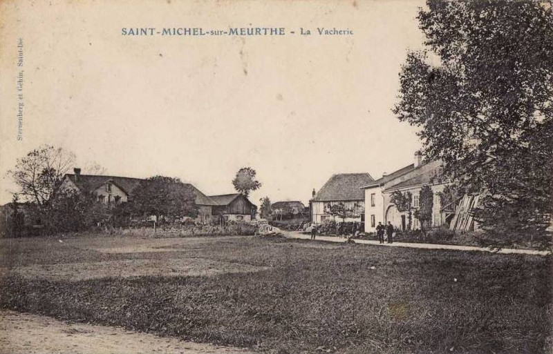 Carte postale ancienne St michel la vacherie 1900 03