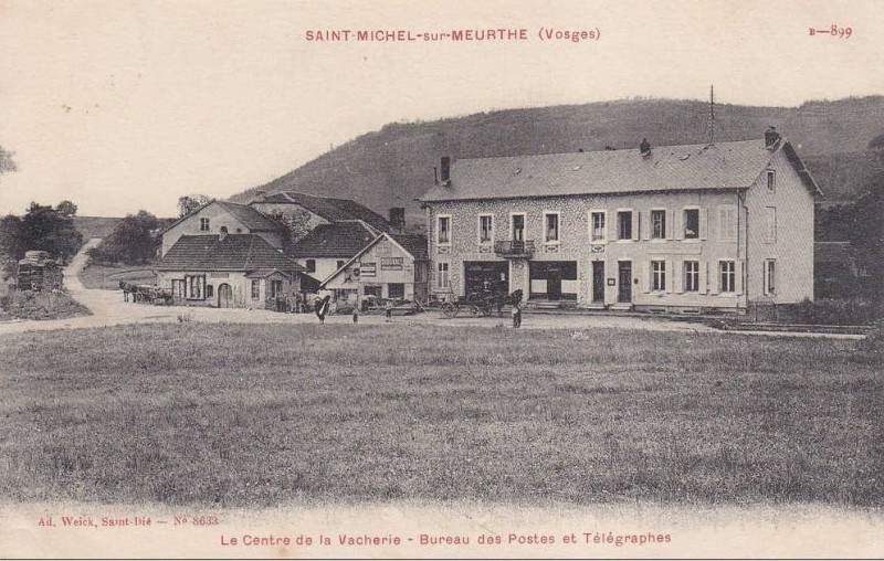 Carte postale ancienne St michel la vacherie 1918 01