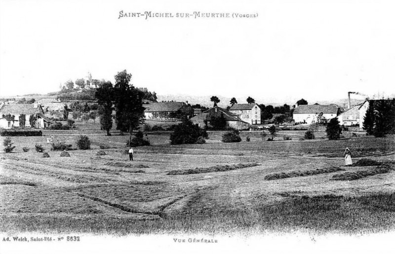 Carte postale ancienne St michel vue générale 04 1900