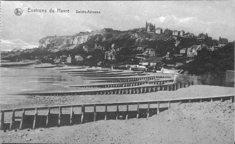 Carte postale ancienne Sainte-Adresse old au Havre