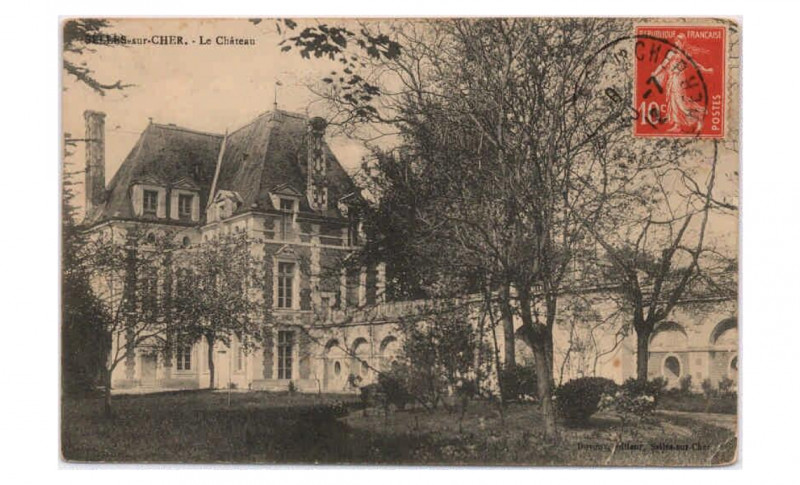Carte postale ancienne Cartes postales de la collection des Archives départementales (FRAD041 6 FI) - 6 Fi 242-106 Le Château