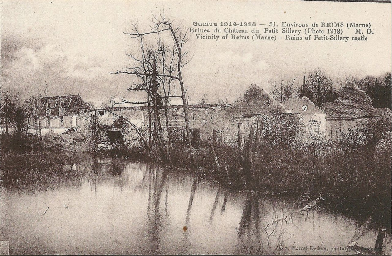 Carte postale ancienne Autour de Reims-Fr-51-Sillery-03