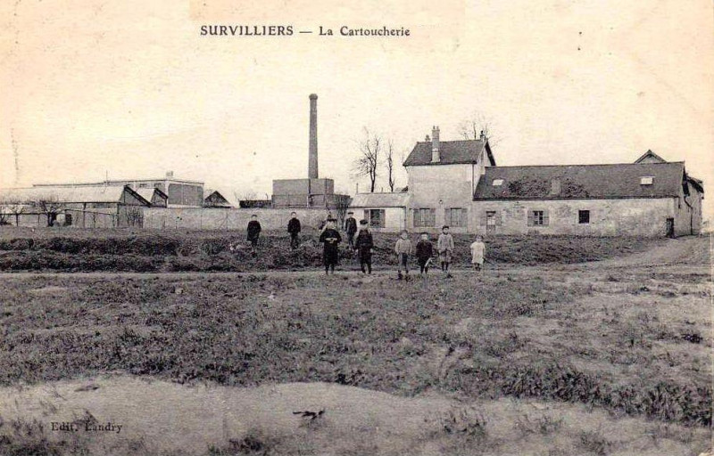 Carte postale ancienne Cartoucherie 4