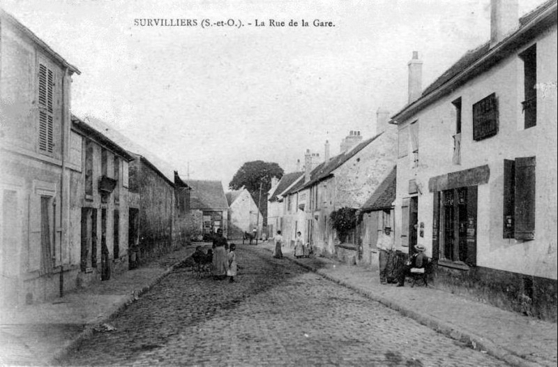 Carte postale ancienne Rue du Houx