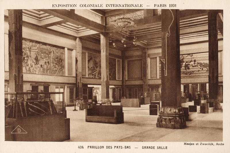 Carte postale ancienne Expo 1931 Paysbas3