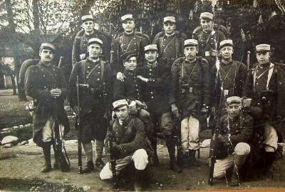 Carte postale ancienne 20-Corte-classe 1917-30 mai 1916