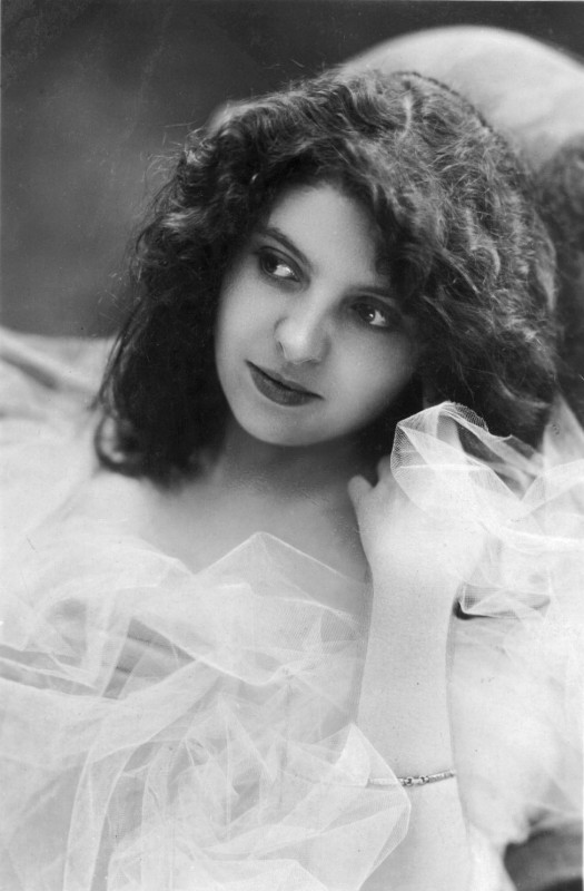 Carte postale ancienne Ellen Baxone, by Reutlinger