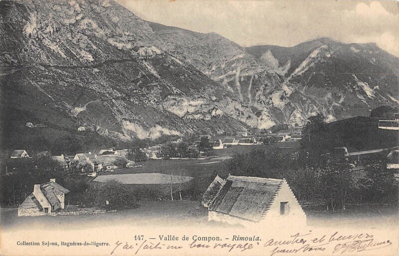 Carte postale ancienne Vallee De Compon Rimoula