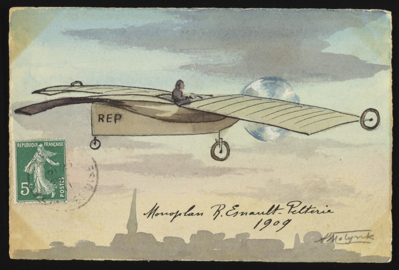 Carte postale ancienne Monoplan r fq977v91m 0 br86b4843.tiff