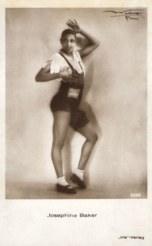 Carte postale ancienne Josephine Baker
