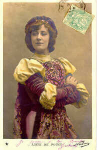 Carte postale ancienne Pougy, Liane de par Nadar